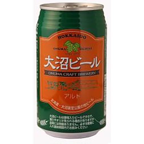 ビール クラフトビール 大沼ビール アルト 缶 350ml 24本 1ケース