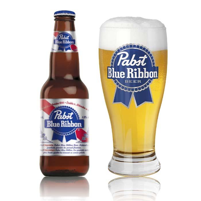 返品送料無料 アメリカ Pabst Blue Ribbon パブストブルーリボン 缶