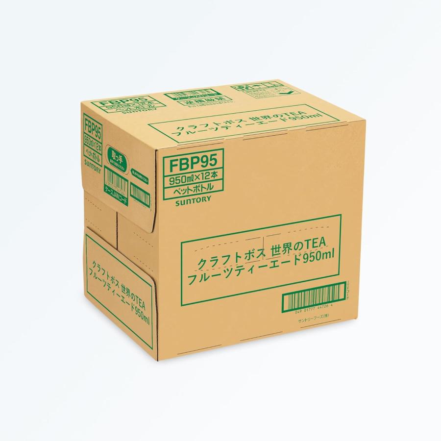 クラフトボス サントリー 世界のTEA フルーツティーエード 950ml × 1