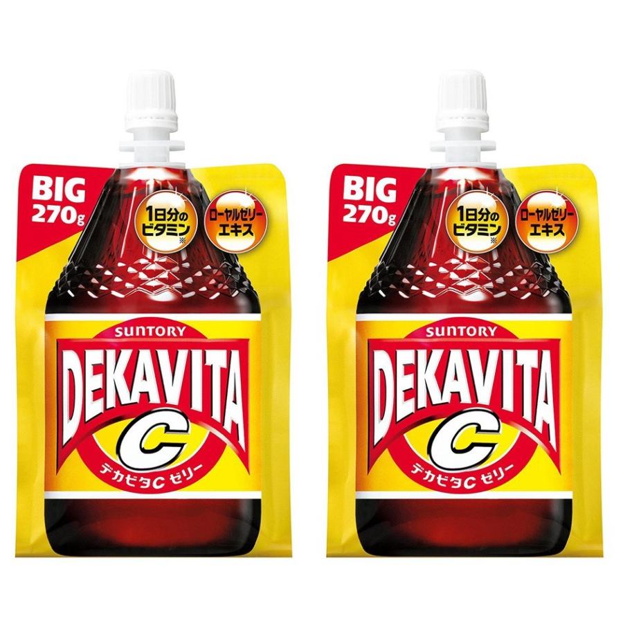 【バラ売り可】サントリー デカビタCゼリー(270g)×60個まとめ売り 楽天市場】サントリー デカビタC ゼリー 270g パウチ 60本 (30本入×2