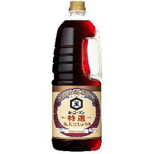 kikkoman 調味料 醤油 特選丸大豆 キッコーマン 1800ml 1.8L 1本