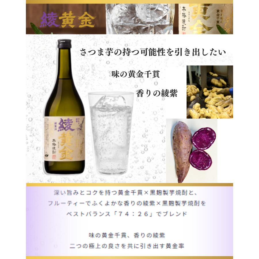 フルーティー 芋焼酎 一升瓶 5本 飲み比べセット 1800ml 1.8L 綾黄金