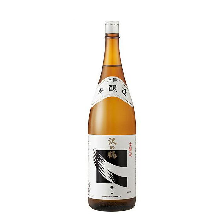 上撰 沢の鶴 本醸造 辛口（P） 1800ml 1.8L 1本 お酒 敬老の日