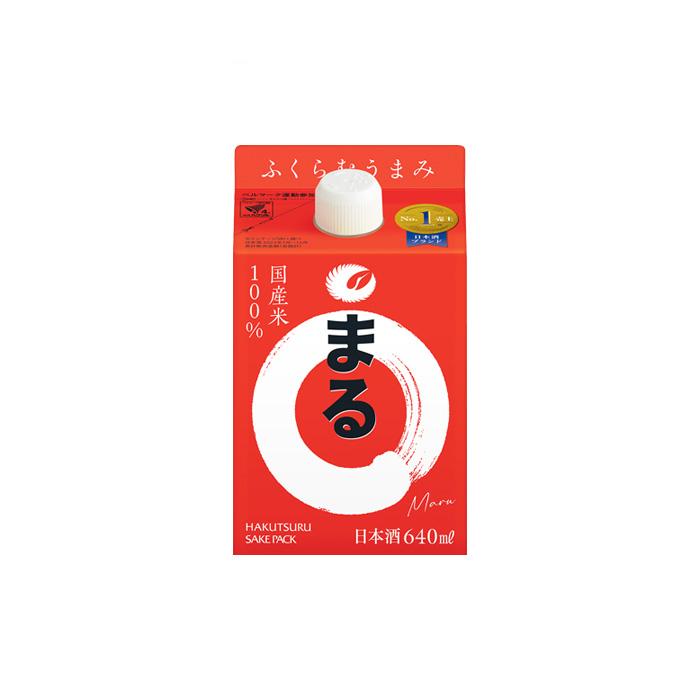 逸酒創伝白鶴 サケパック まる 640ml 1本 日本酒 白鶴酒造 定休日以外毎日出荷中