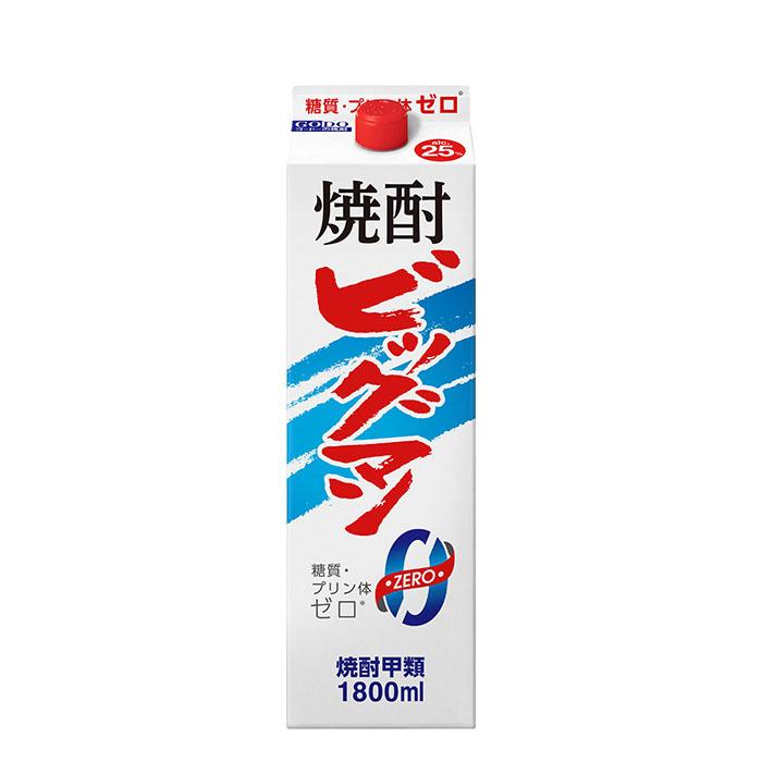 焼酎 甲類焼酎 25度 ビッグマン パック （新） 1.8L 1800ml 1本 合同 