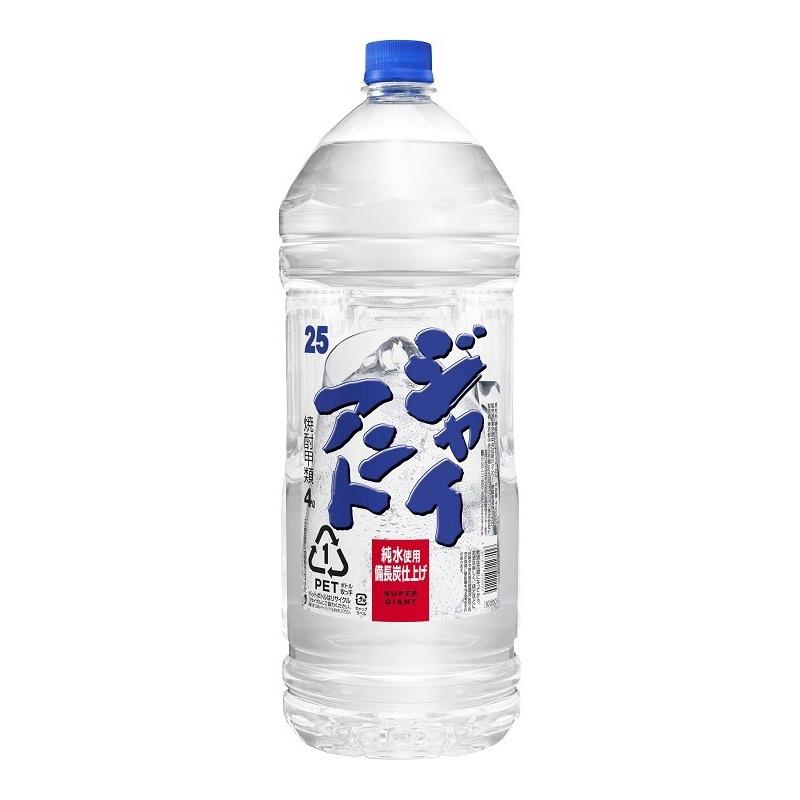 メルシャン 甲類焼酎 三楽 スーパージャイアント 25度 4000ml 4L 1本