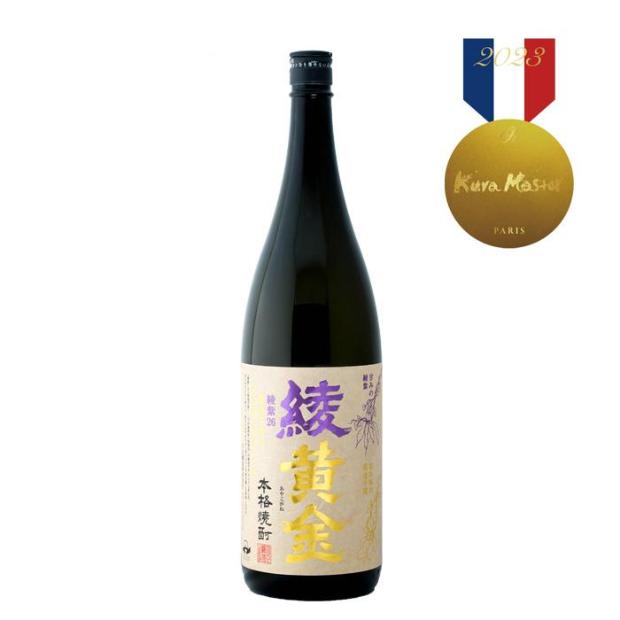 小正醸造 芋焼酎 綾黄金 25度 1800ml 1.8L 1本 お酒 春 お祝い