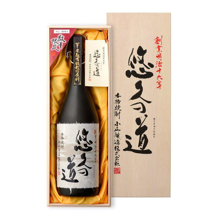 芋焼酎 悠久の道 25度 1800ml 1.8L 焼酎 小正醸造 お酒 新生活 のし
