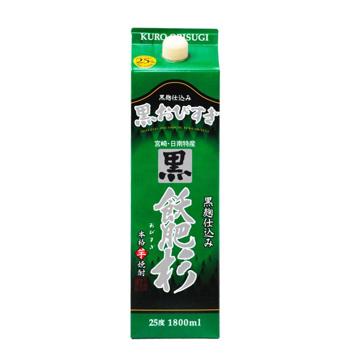 本格焼酎 飫肥杉 1.8Lパック 6本入 25度 芋焼酎 黒飫肥杉 25度 パック 1800ml 1.8L 1本 焼酎 井上酒造 お酒 父