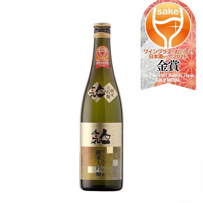福島県 人気酒造 人気一 ゴールド人気 純米大吟醸 720ml : 逸酒創伝