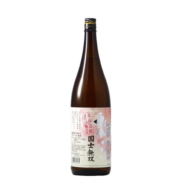 北海道 高砂酒造 国士無双 梅酒 1800ml 1.8L 父の日 ギフト : 逸酒創伝