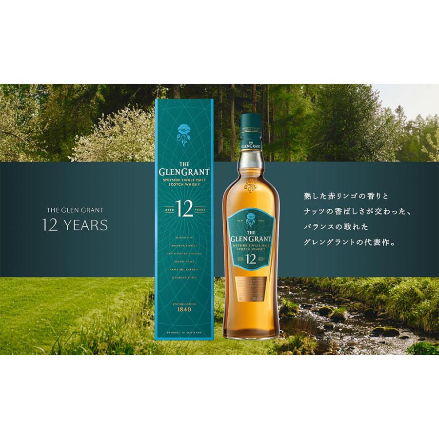 ウイスキー グレングラント 12年 700ml 1本 箱付き スコットランド