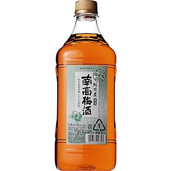 サントリー 南高梅酒 ペットボトル 1800ml 1.8L｜isshusouden