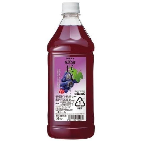 【最安値】 特価キャンペーン アサヒ 果実の酒 巨峰酒 ペットボトル 1.8L 1800ml ニッカ kknull.com kknull.com
