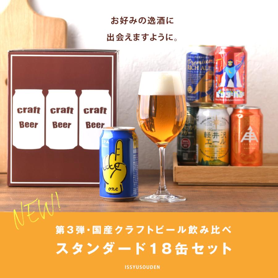 【4/27〜29はボーナスストア！エントリーでP＋5%！】国産クラフトビール バランス良し！ スタンダード 18種 18本 飲み比べセット 逸酒創伝 オリジナル｜isshusouden｜05