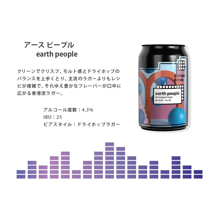 Carbon Brews アースピープル 缶 330ml×24本 アースピープル 330ml 缶