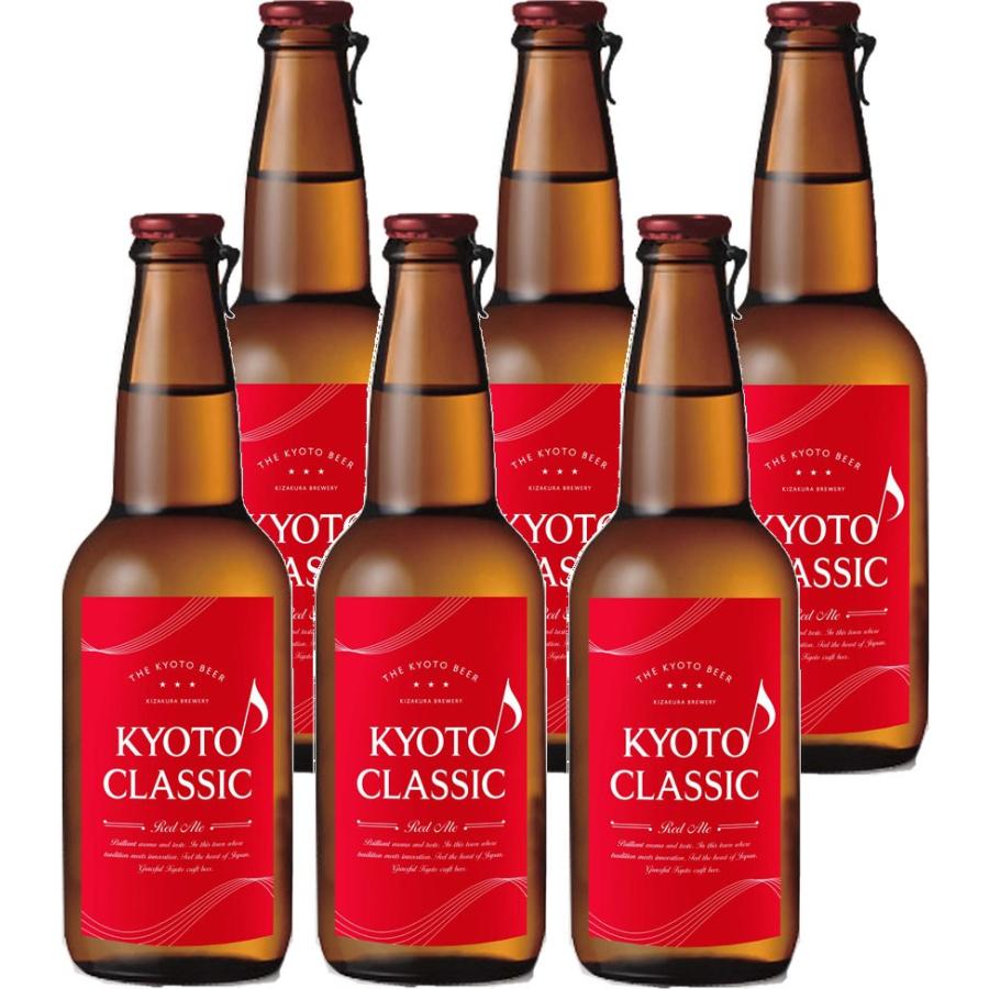 【4/27〜29はボーナスストア！エントリーでP＋5%！】クラフトビール 地ビール 京都クラシック 330ml×6本 / KYOTO CLASSIC Red Ale beer｜isshusouden