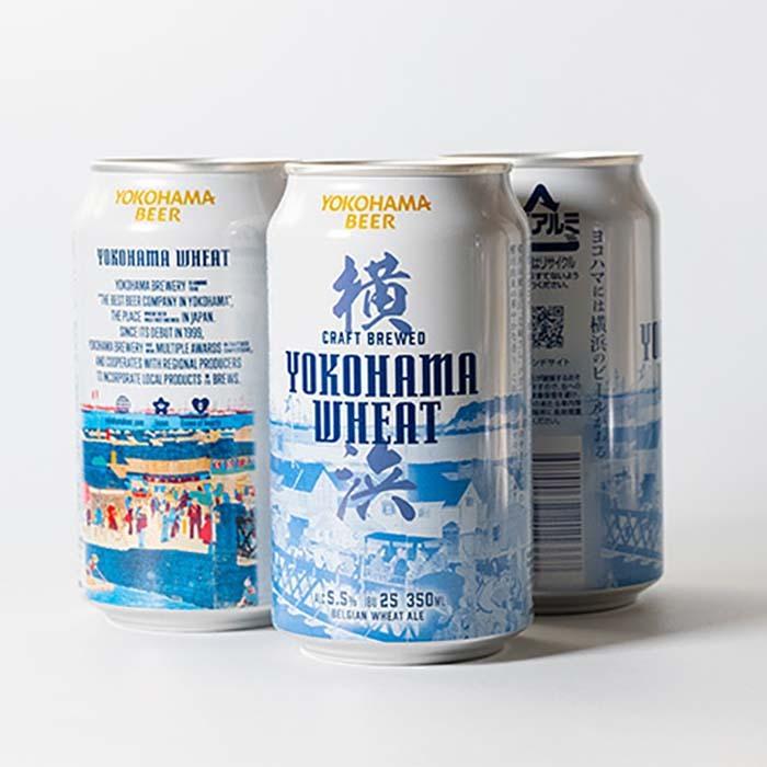 横浜ビール 横浜ウィート(白ビール) 350ml クラフトビール 24本(1ケース)｜isshusouden｜02