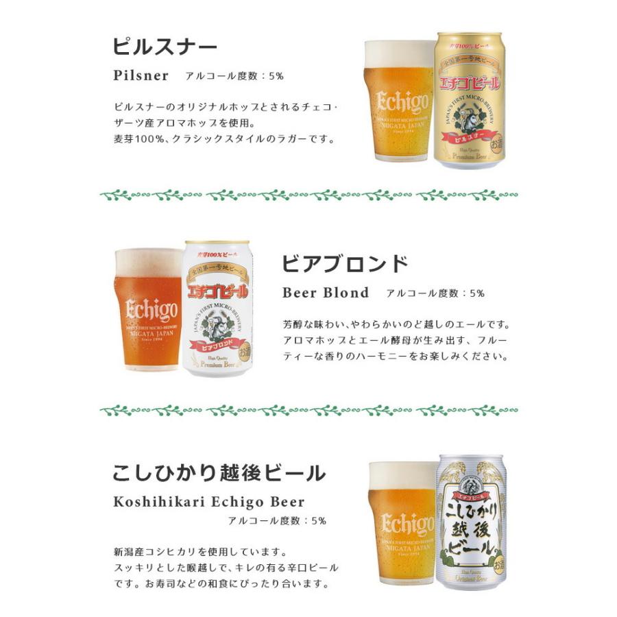 ビール エチゴビール 飲み比べセット 350ml 12缶 地ビール(クラフト