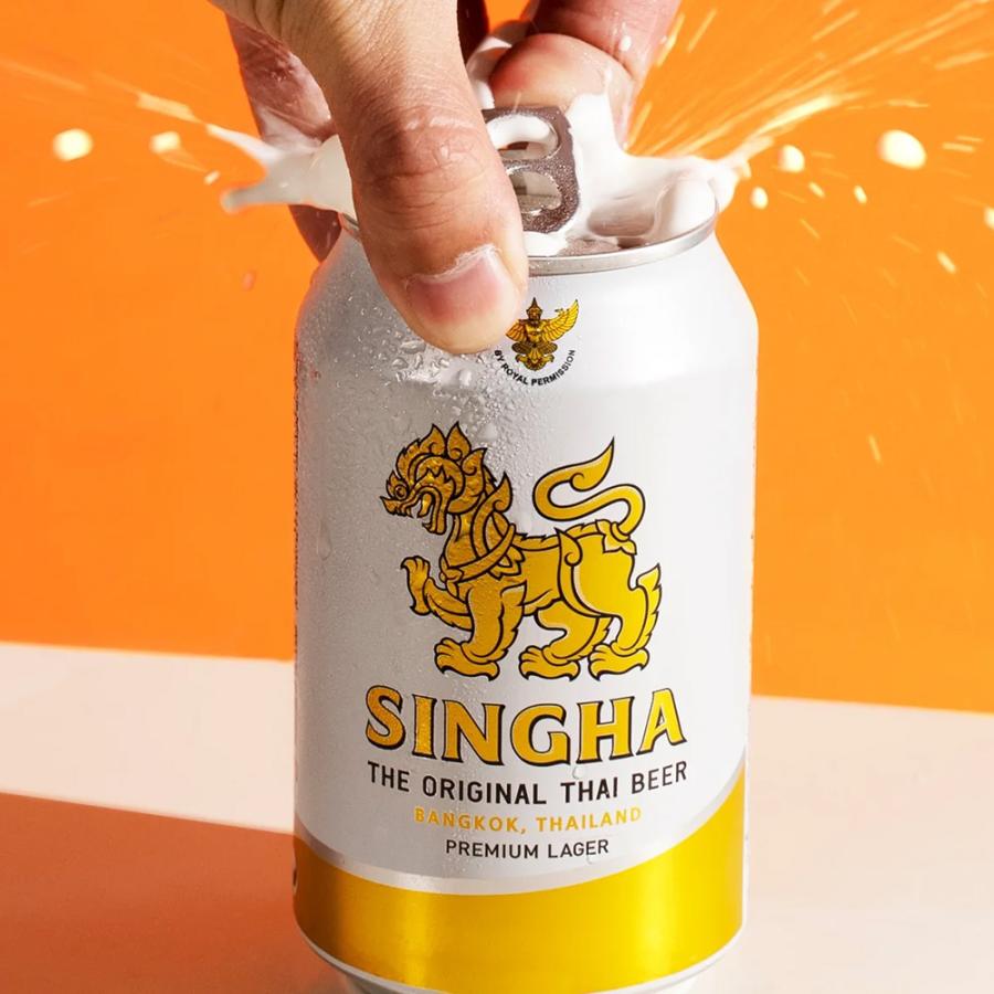 シンハー　ビール48本 Amazon.co.jp: タイ シンハー ビール 缶 330ml × 2ケース / 48本