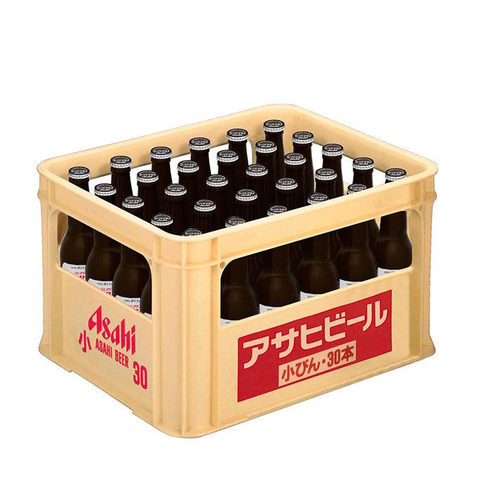 空瓶ビール　アサヒ スーパードライ スーパードライ アサヒ 小瓶 ビン 334ml 30本 1ケース ギフト 父親