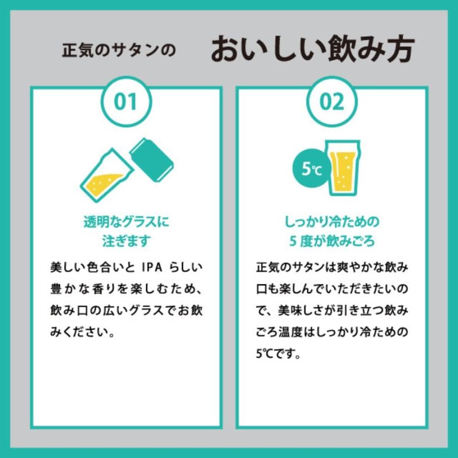 長野県 正気のサタン 24本 ( 1ケース )  低アルコールビール クラフトビール 微アル 350ml 缶 よなよなエール ヤッホーブルーイング 既発売   6月27日以降発送｜isshusouden｜07