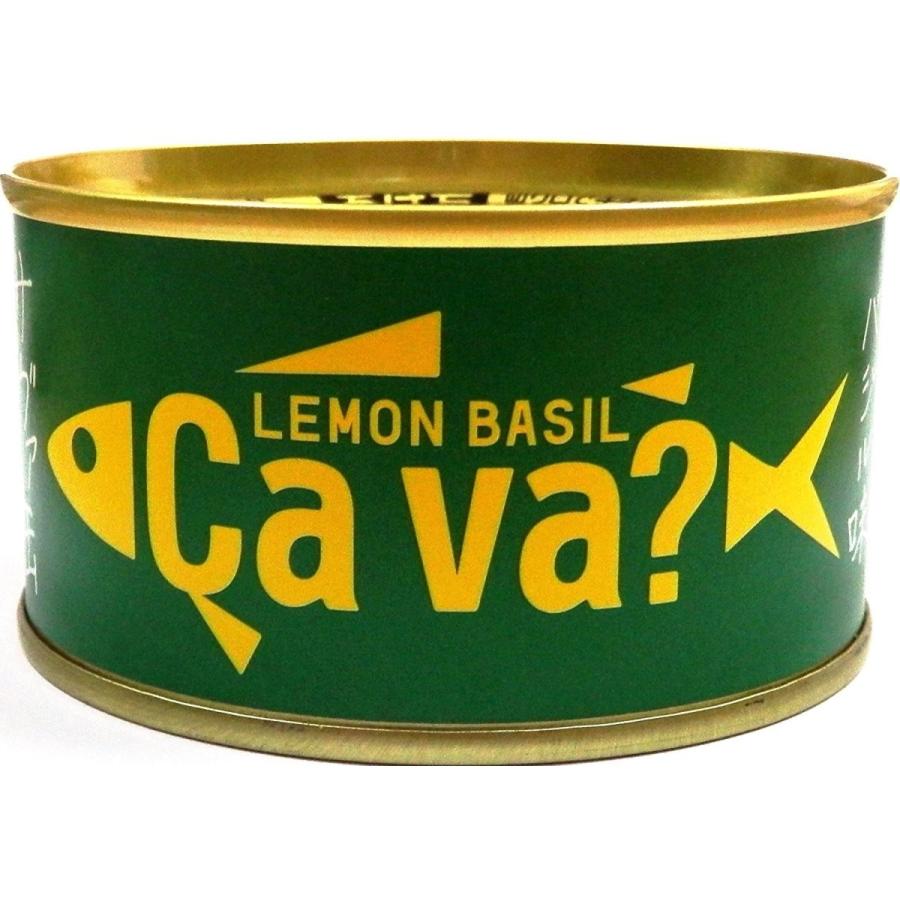 缶詰 サヴァ缶 国産サバのレモンバジル味 岩手県産 170g 1個｜isshusouden