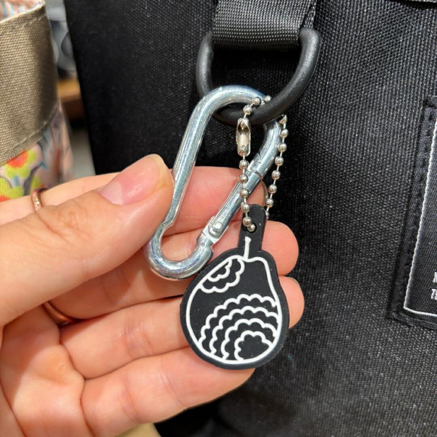 ミニトート カラビナ＆チャーム付き レディース シンプル 大人かわいい