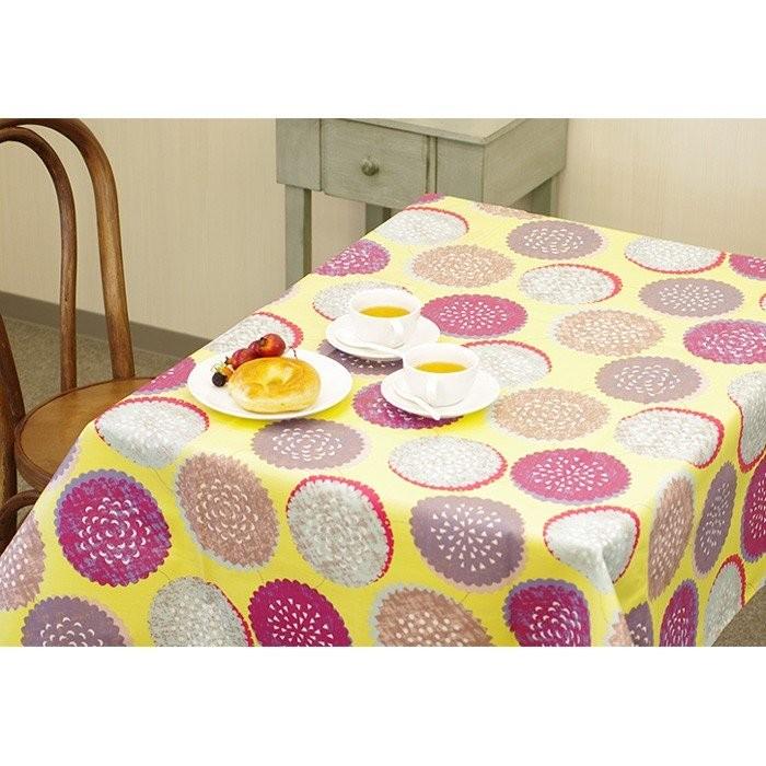 テーブルクロス　クッキーフラワー　140×140cm（はっ水加工） | 