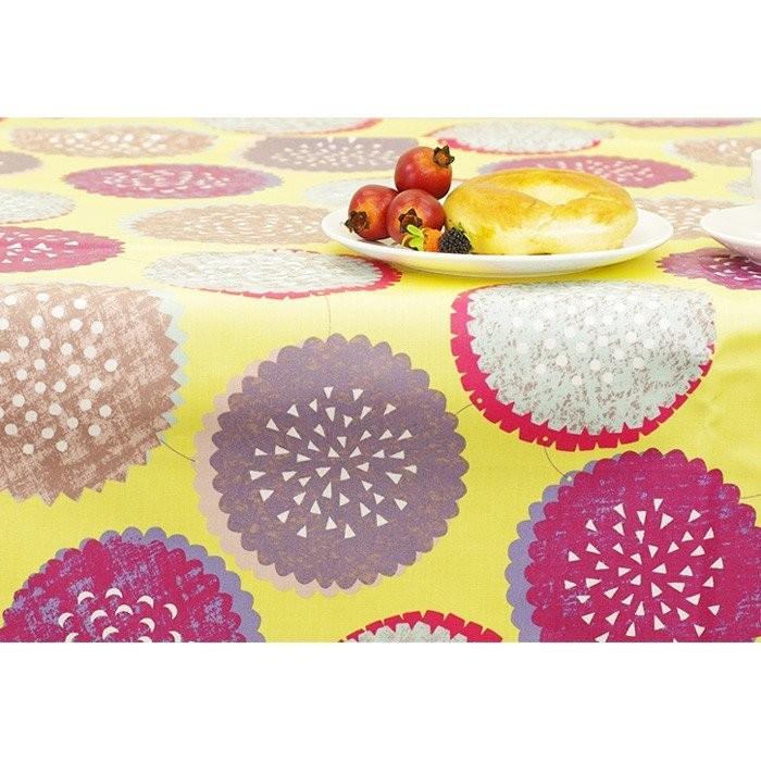 テーブルクロス　クッキーフラワー　170×130cm（はっ水加工） |  | 02
