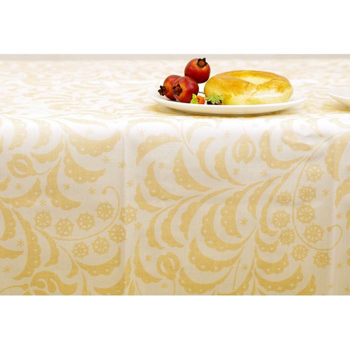 テーブルクロス　スカラリーフ　140×140cm（はっ水加工） |  | 03