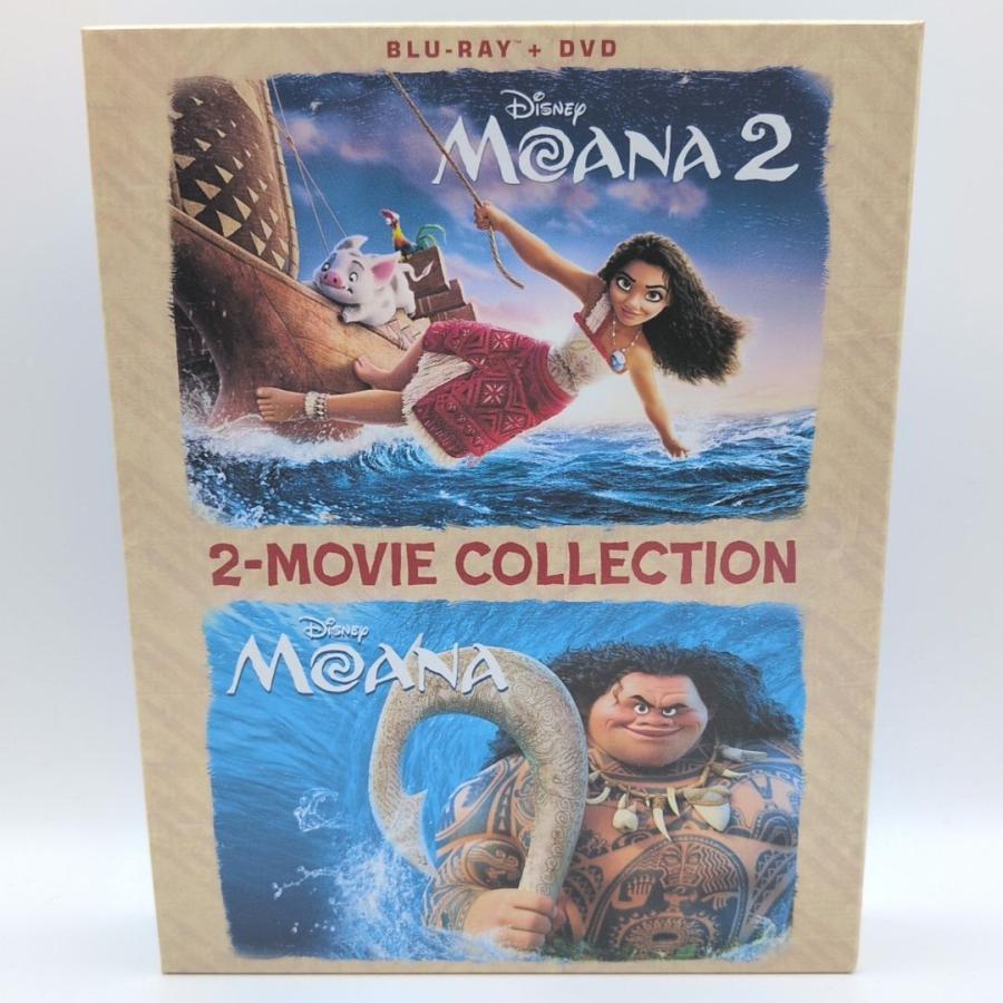 新品未使用　モアナ1.2 インサイド2　DVDのみ　国内正規品(正規店にて購入) 未使用品 モアナと伝説の海 モアナと伝説の海2 BOXケース付［純正