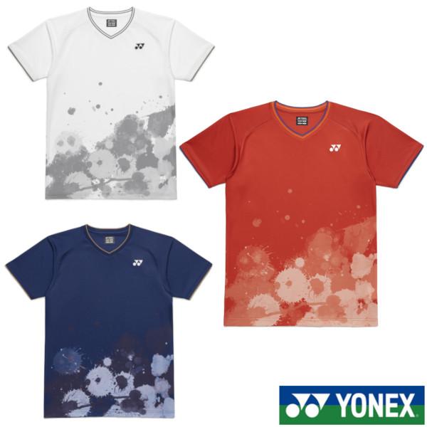 《送料無料》2026年1月下旬発売　YONEX　ユニセックス　ゲームシャツ　10743　ヨネックス　テニス　バドミントン　ウェア