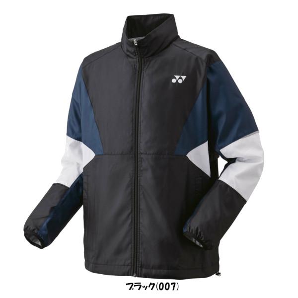 ヨネックス 70105 ユニ裏地付ウィンドウォーマーシャツ（ブラック） サイズ L YONEX YONEX（ヨネックス） 《送料無料》YONEX ユニセックス 裏地付ウィンド