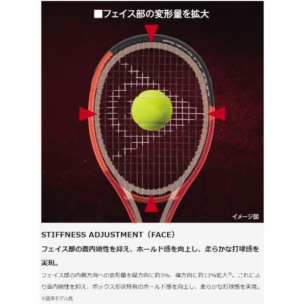 《送料無料》2024年1月発売　DUNLOP CX 200 DS22402　ダンロップ CX 200　ダンロップ　硬式テニスラケット｜istennis｜06