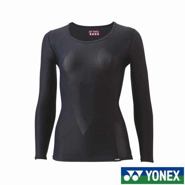 ヨネックス STBA1513 コンプレッション　シャツ　ウェア　バドミントン YONEX 《送料無料》YONEX ウィメンズ Uネック長袖シャツ