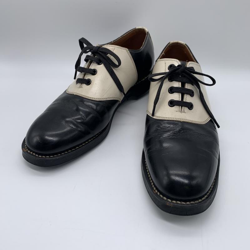レビュー高評価のおせち贈り物 リーガル Vintage Regal Shoes Leather 革靴 革靴 リーガル Regal Used 古着 中古 ヴィンテージ プレーントゥシューズ レースアップ バイカラー シューズ Smartlightingco Com