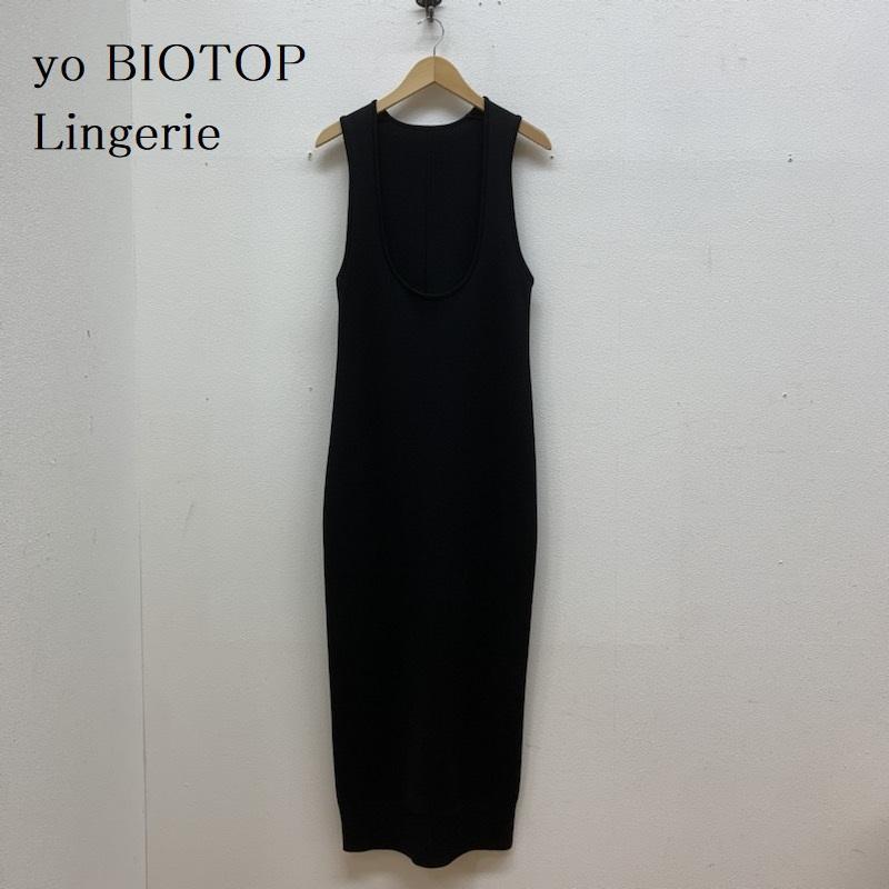 値下げ】 【yo BIOTOP Lingerie】Long knit dress - ワンピース - www