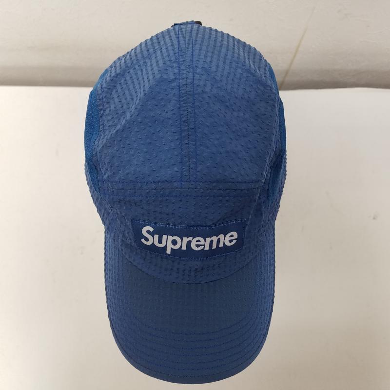 Supreme シュプリーム キャップ 帽子 Cap 21SS Mesh Seersuker Camp