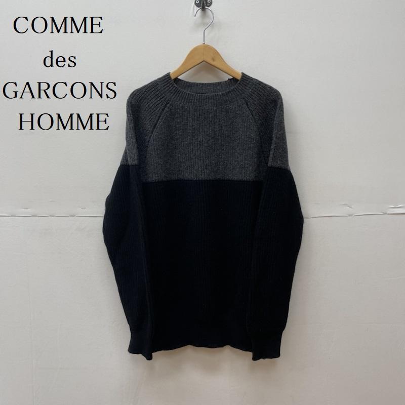 Comme des Garcons HOMME ケーブルニット バイカラー | souzaefilhos