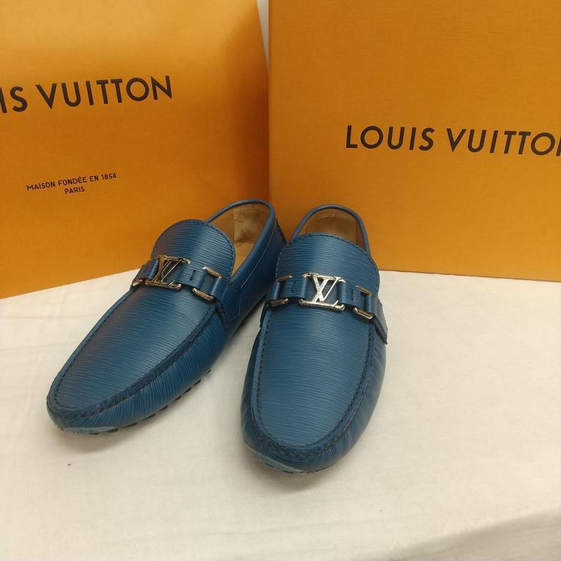 LOUIS VUITTON ルイヴィトン ローファー ローファー Loafers ドライビング シューズ ホッケンハイムライン エピ レザー