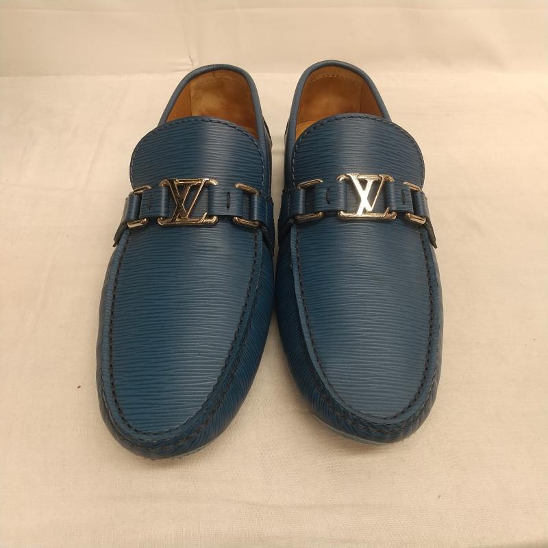 LOUIS VUITTON ルイヴィトン ローファー ローファー Loafers ドライビング シューズ ホッケンハイムライン エピ レザー