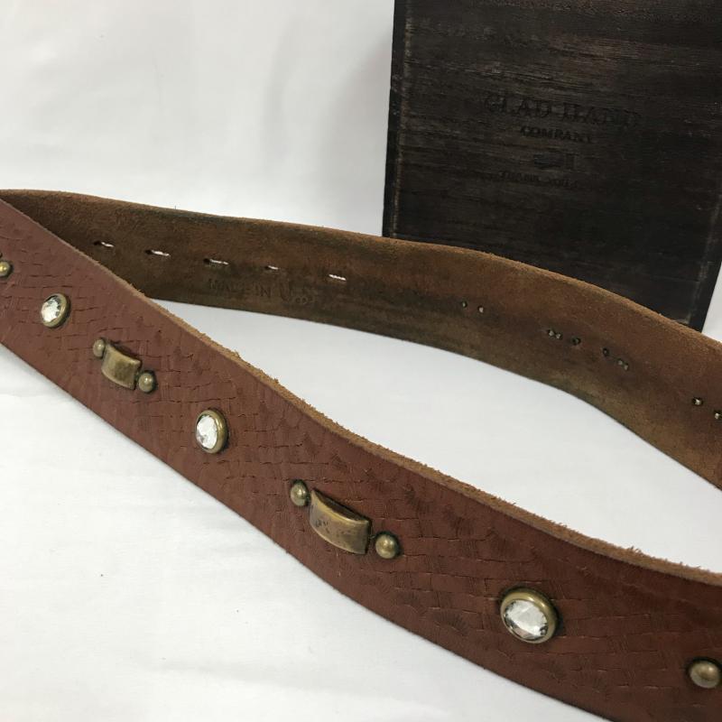 オリジナルデザイン手作り商品 GLAD HAND グラッドハンド ベルト