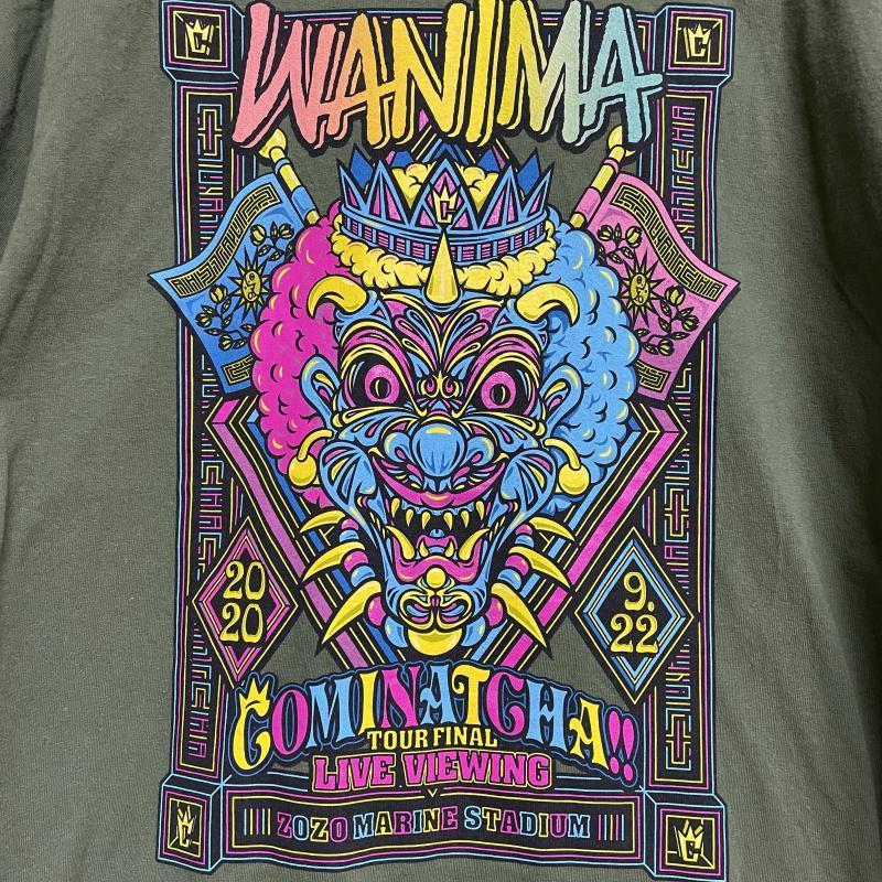 USED 古着 半袖 Tシャツ T Shirt  GILDAN / ギルダン ULTRA COTTON 半袖 WANIMA 2020 両面プリント バンドTシャツ 10056102｜istitch-store｜08