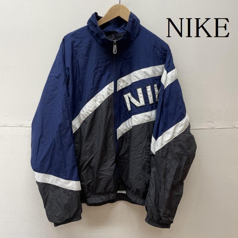 NIKE ナイキ ジャンパー、ブルゾン ジャケット、上着 Jacket ナイロン ジャケット ウィンドブレーカー スイングトップ デカロゴ