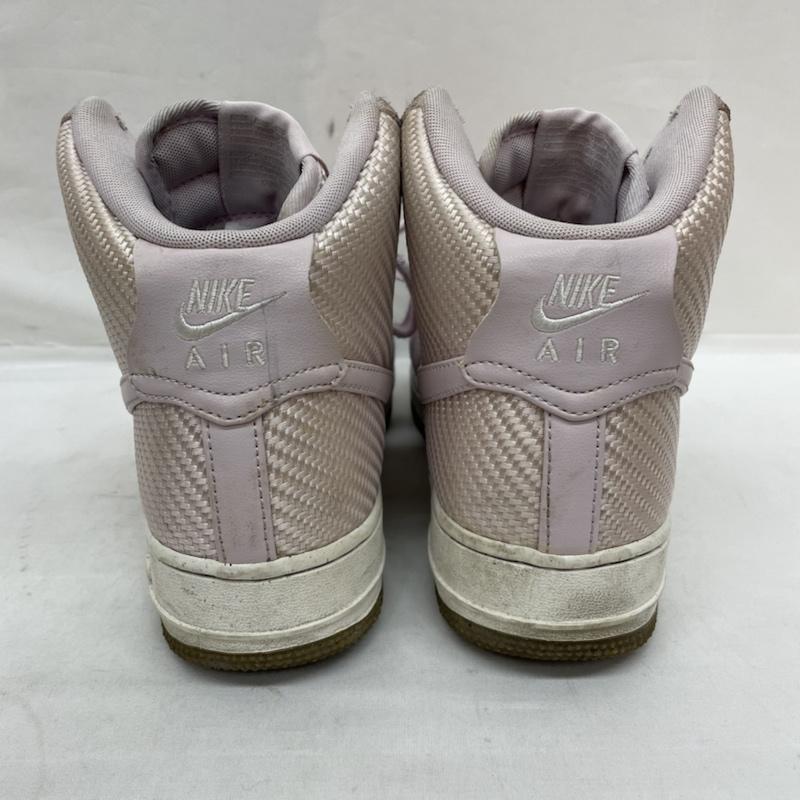 NIKE ナイキ スニーカー スニーカー Sneakers エアフォース1 Air Force 1 Hi Premium QS Bleached Lilac White 654440-500 10059940｜istitch-store｜03