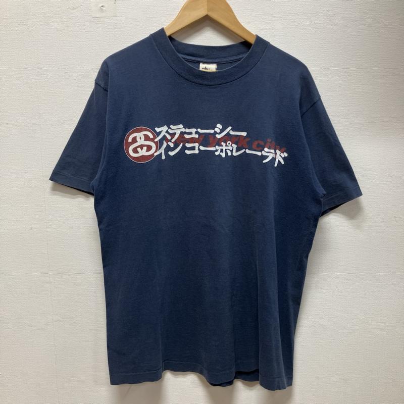 STUSSY ステューシー 半袖 Tシャツ T Shirt 90s USA製 白タグ カタカナ 