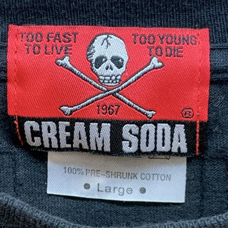 CREAMSODA クリームソーダ 半袖 Tシャツ T Shirt BLACK CATS CREAMSODA クリームソーダ 半袖 Tシャツ T Shirt BLACK CATS