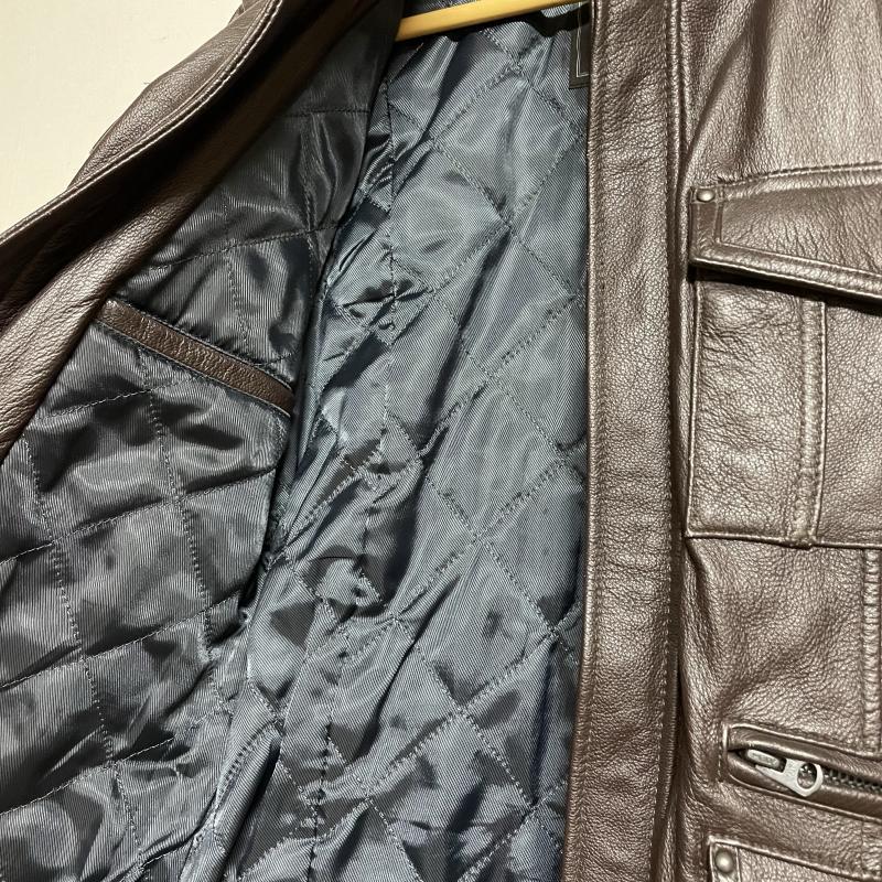 TETE HOMME テットオム レザージャケット ジャケット、上着 Jacket TETE HOMME / テットオム スタンドカラー レザージャケット やぎ革 ゴー 10077137｜istitch-store｜07