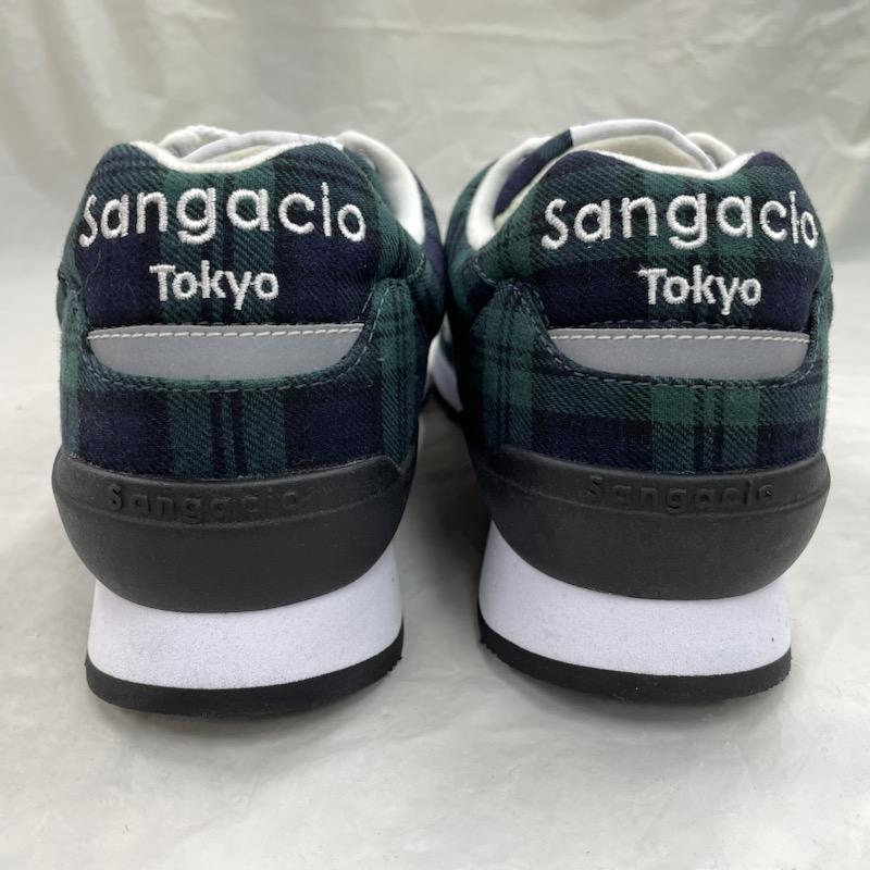 USED 古着 スニーカー スニーカー Sneakers via SANGACIO ビア サンガッチョ サンガチオ にスカル ネル紺×緑